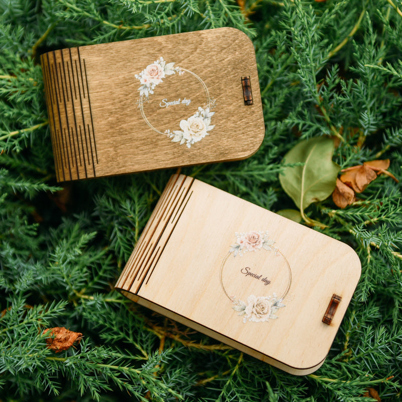 Cutie din placaj pentru stick usb