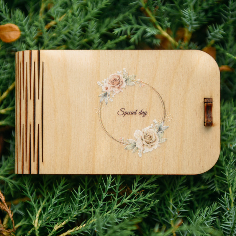 Cutie din placaj pentru stick usb