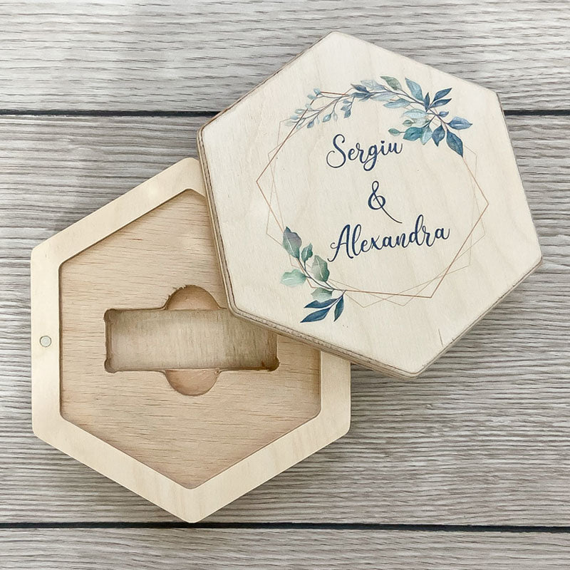 cutie pentru stick de nunta