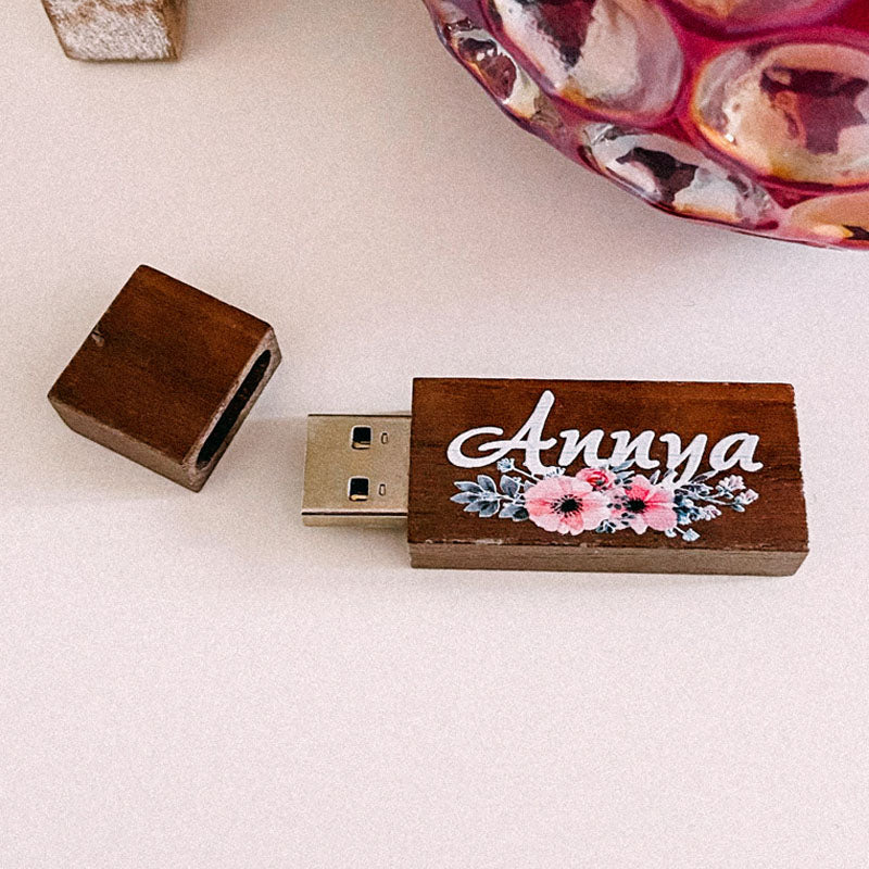 stick lemn maro personalizat