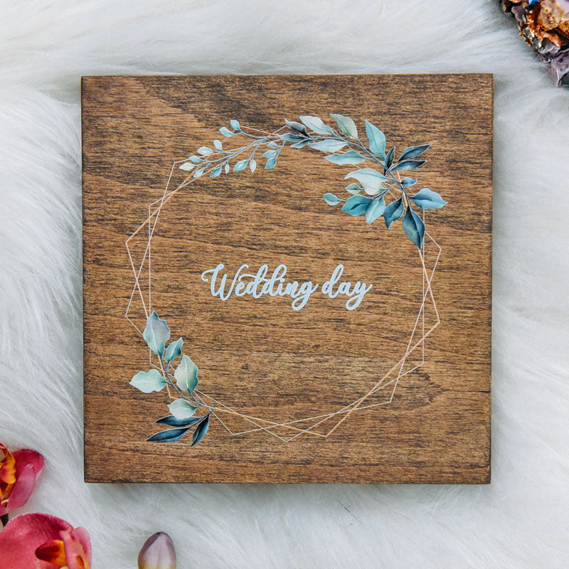 Cutie lemn stick usb