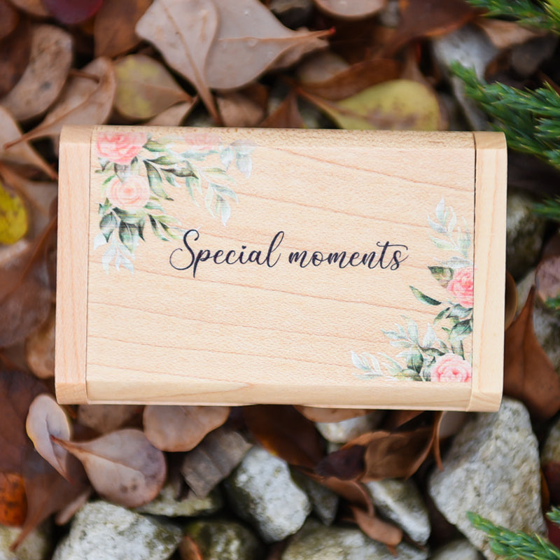 cutie pentru stick lemn