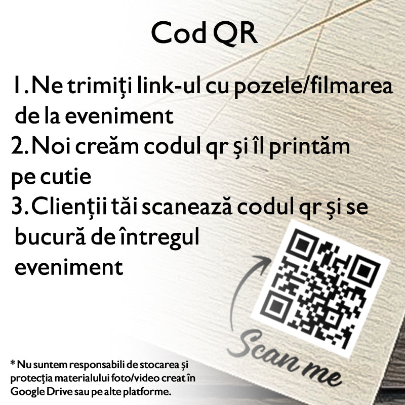 produs personalizat cu cod qr