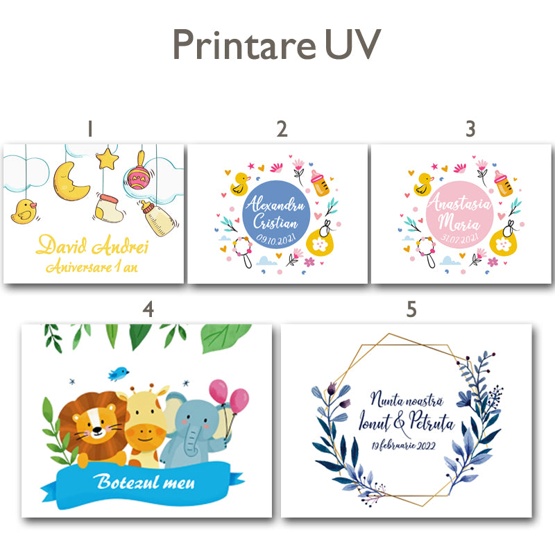 cutie personalizata pentru nunta si botez